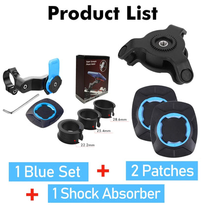Shunmaii Universal Motorcycle Phone Holder - 360° Rotatable Mount