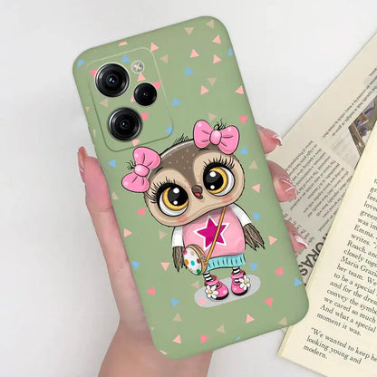 Trendy Silicone Phone Case For Xiaomi Poco X5 Pro 5G