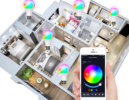 Smart RGB LED Bulb E27 - Tuya App Controlled