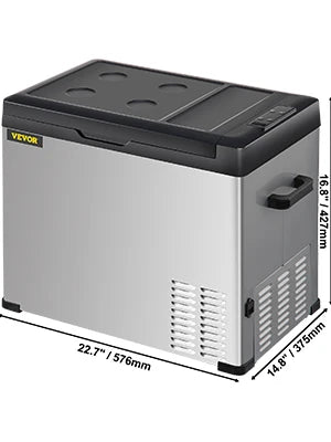 VEVOR Mini bilkjøleskap - bærbar fryser, 30-50 liter