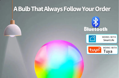 Smart RGB LED Bulb E27 - Tuya App Controlled