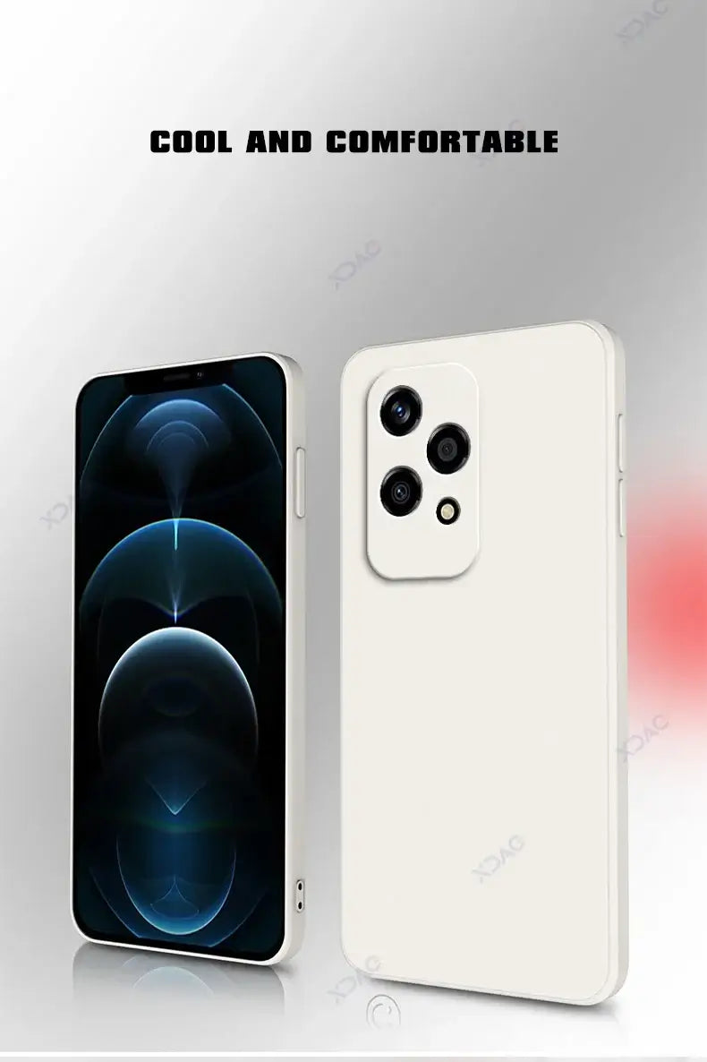 Luxury Dual Layer Silicone Case for Honor 200 Lite 5G