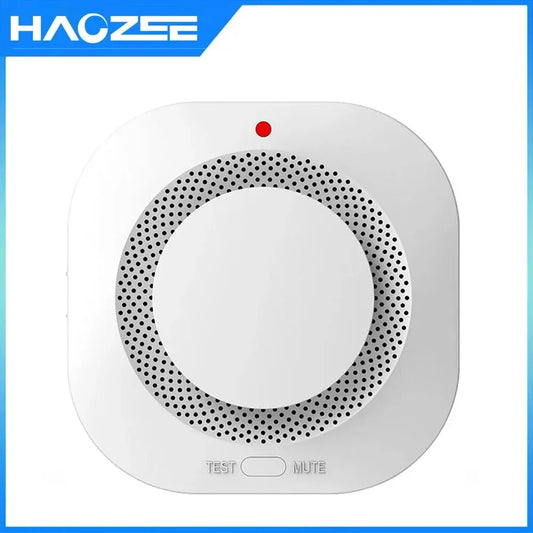 Haozee Smart Zigbee/WiFi Smoke Detector with APP Alerts