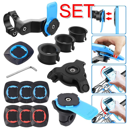Shunmaii Universal Motorcycle Phone Holder - 360° Rotatable Mount