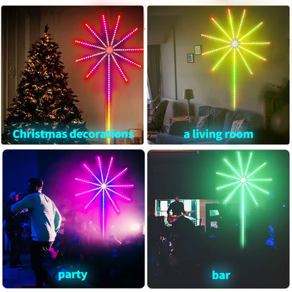 Smart fyrverkeri LED Strip Light Kit - fjernkontrollmagi