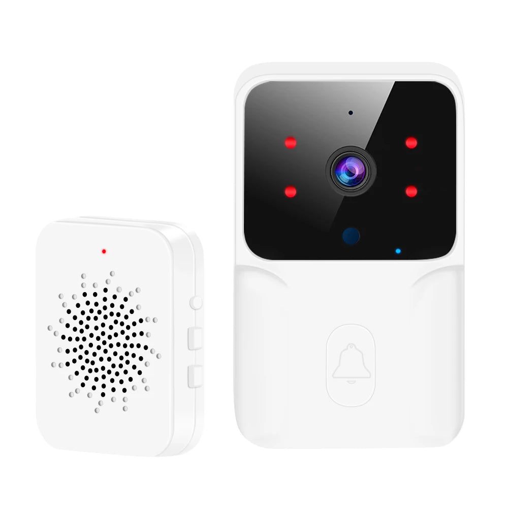 ONENUO WiFi-videodørklokke - HD-kamera med nattesyn