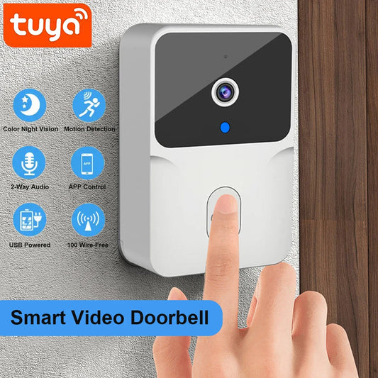 ONENUO WiFi Video Doorbell - HD Camera with Night Vision
