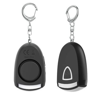 WYMECT Rechargeable Personal Alarm Keychain with Light