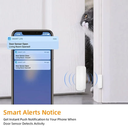 ONENUO Tuya Zigbee Door Sensor - Smart Wireless Alerts