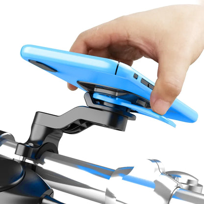 Shunmaii Universal Motorcycle Phone Holder - 360° Rotatable Mount