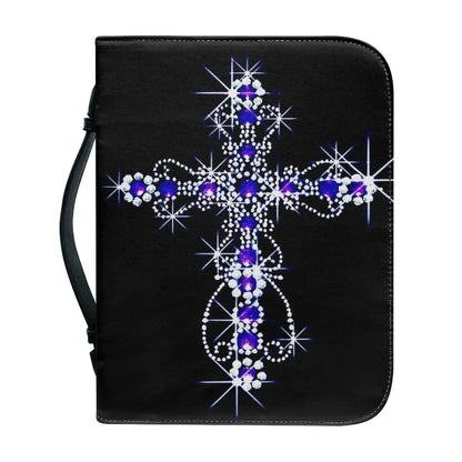 Classic Leather Print Personalized Bible Cover Case Bags