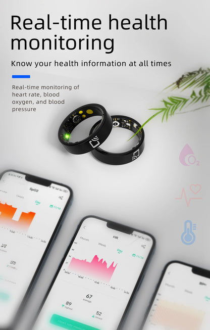 R20 Smart Ring: Vanntett treningssporing og søvnmonitor