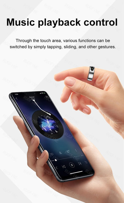 RUOFINE Smart Ring R08 - Bluetooth Blood Pressure Tracker