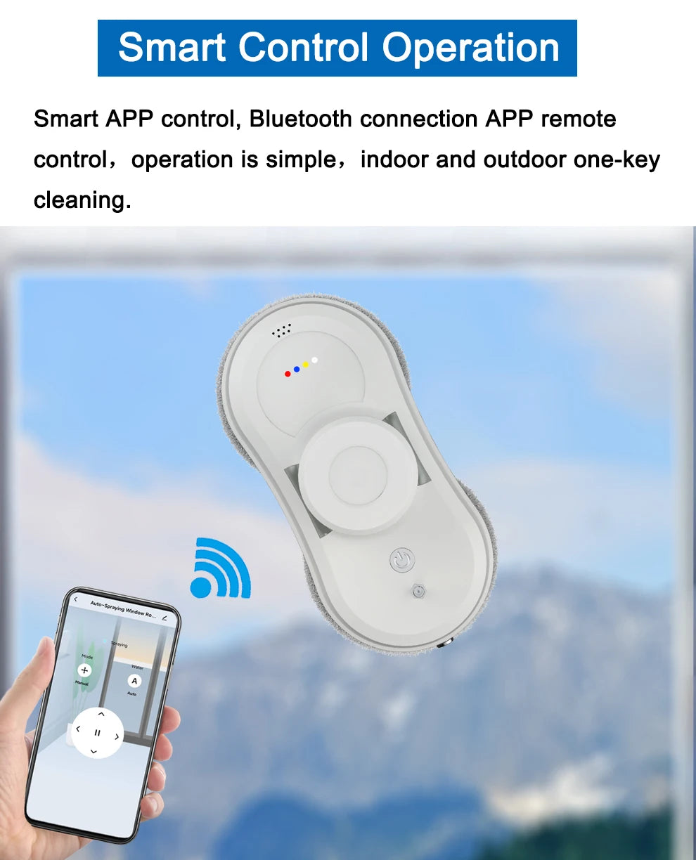 Robot lavavetri Purerobo W-R1 Smart APP Vacuum