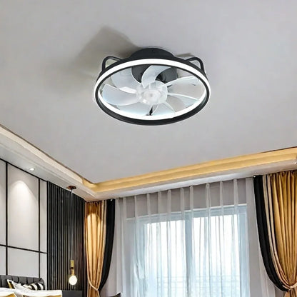 XCLuuHY 55W Modern Ceiling Fan With Light & Remote Control