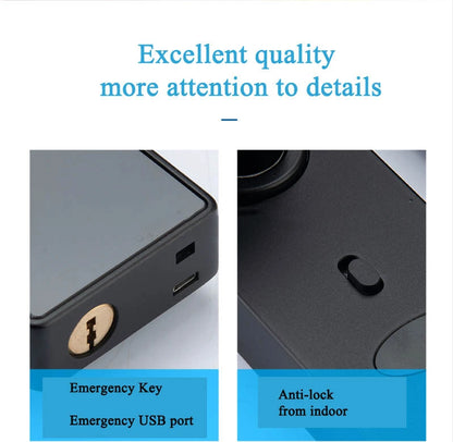 RAYKUBE Tuya Wifi Smart Lock H4 - Keyless Access Solution