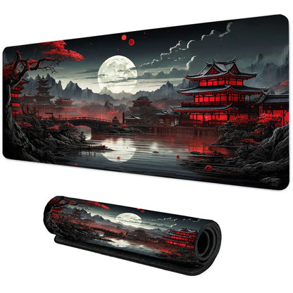 XGZ Starry Sky Moon XXL Anti-Slip Gaming Mat
