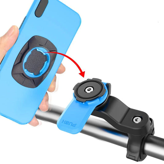 Shunmaii Universal Motorcycle Phone Holder - 360° Rotatable Mount