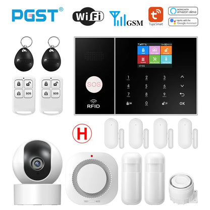 PGST Home Security Alarm System with WiFi & Motion Sensor