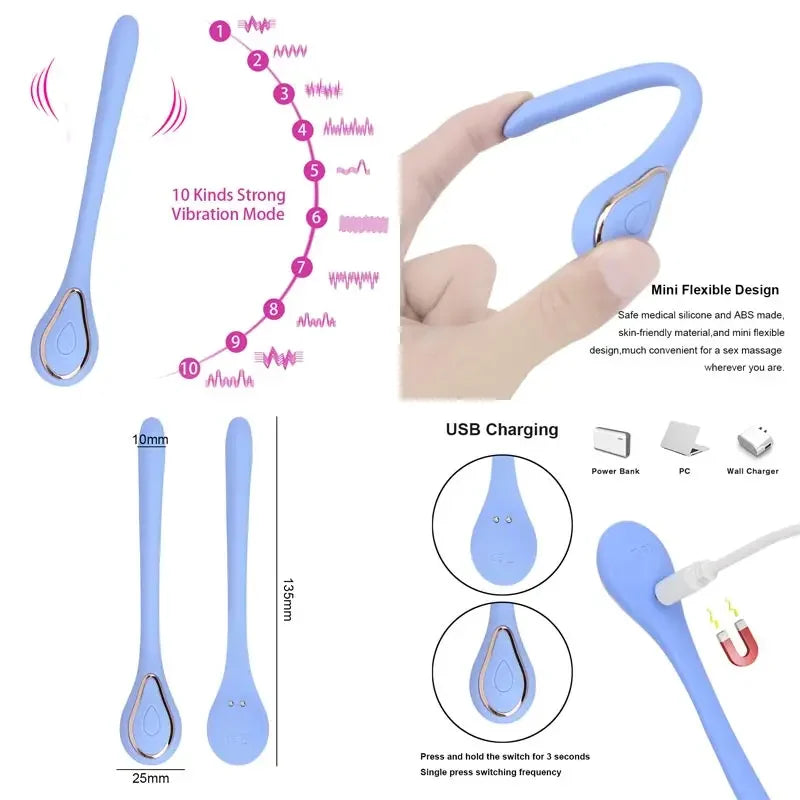 PODN Intimate Silicone Masturbator & Vibrator - Clit Stimulation