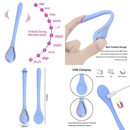 PODN Intimate Silicone Masturbator & Vibrator - Clit Stimulation