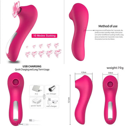 PODN Intimate Silicone Masturbator & Vibrator - Clit Stimulation