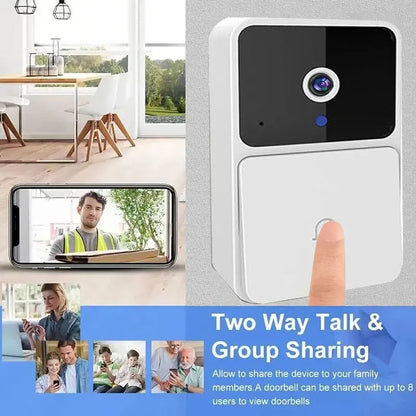 Smart Home Wireless Video Doorbell With Night Vision