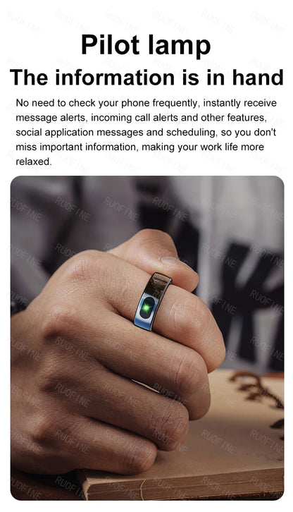 RUOFINE Smart Ring R08 - Bluetooth Blood Pressure Tracker