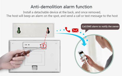 PGST Home Security Alarm System with WiFi & Motion Sensor