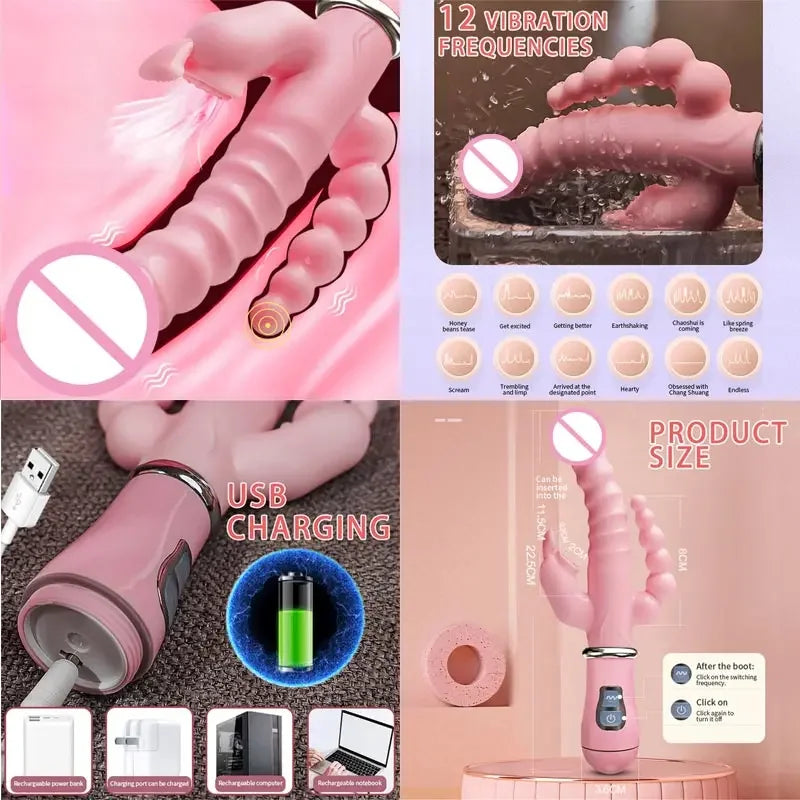 PODN Intimate Silicone Masturbator & Vibrator - Clit Stimulation