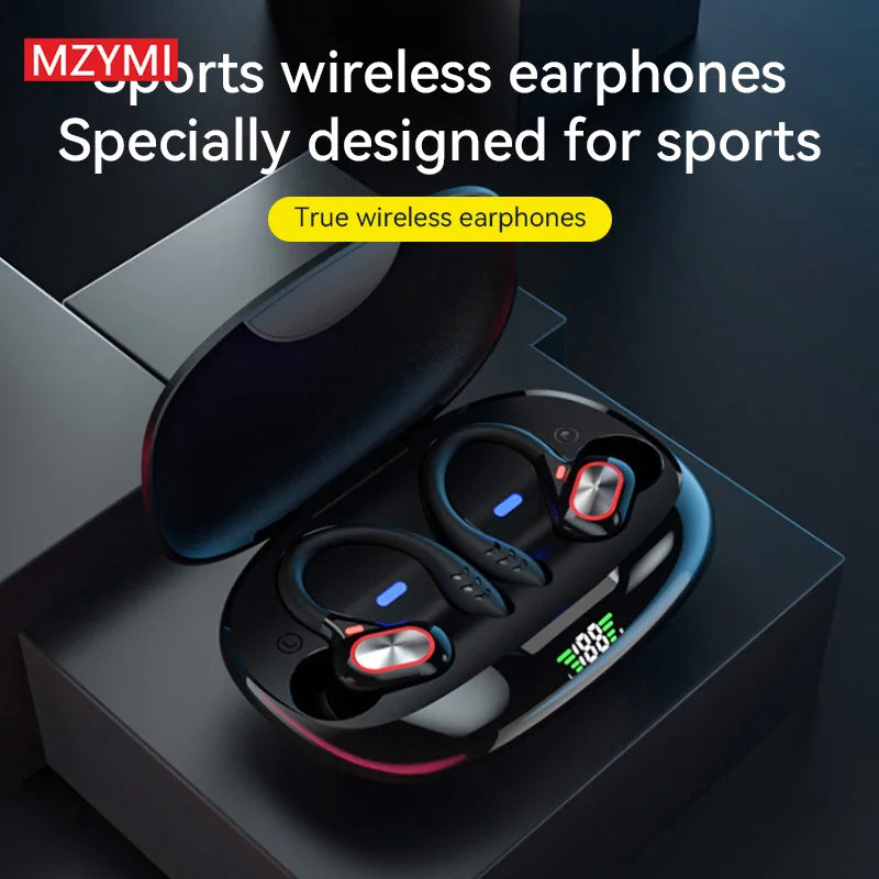 Auriculares inalámbricos mzymi S730 TWS - Bluetooth 5.3 Diseño resistente al agua