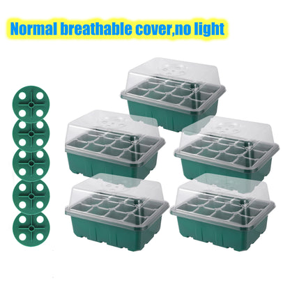 Seed Starter Tray Box With LED Grow Light for Fast Germination