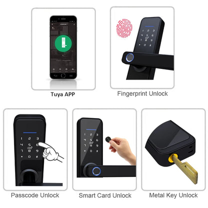 RAYKUBE Tuya Wifi Smart Lock H4 - Keyless Access Solution