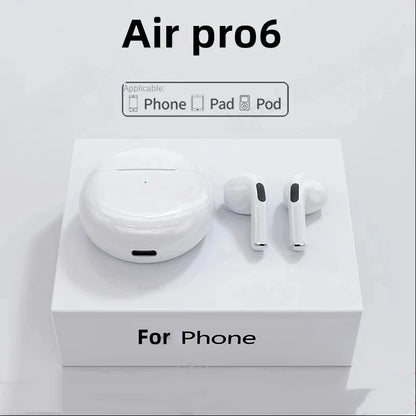 Original Pro6 TWS Bluetooth 5.0-ørepropper med støyreduksjon