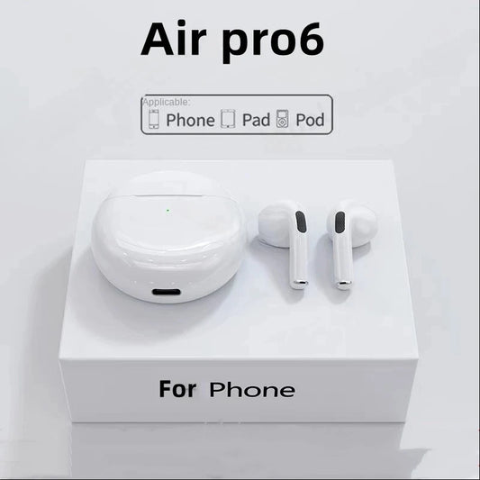 Original Pro6 TWS Bluetooth 5.0 Earbuds With Noise Cancelling