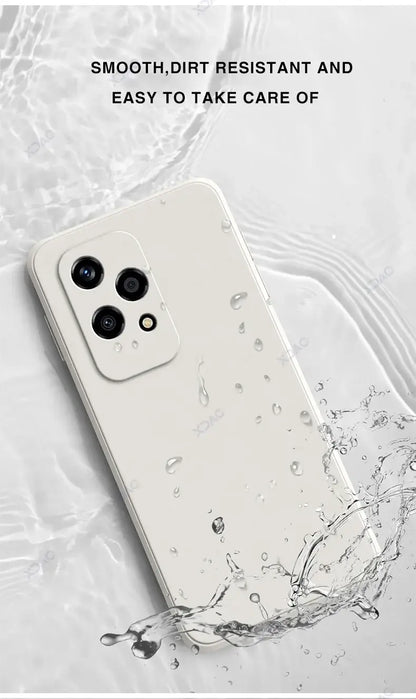 Luxury Dual Layer Silicone Case for Honor 200 Lite 5G