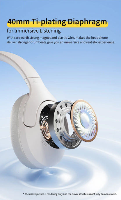 QCY H3 Lite ANC Wireless Headphones with 60-Hour Battery