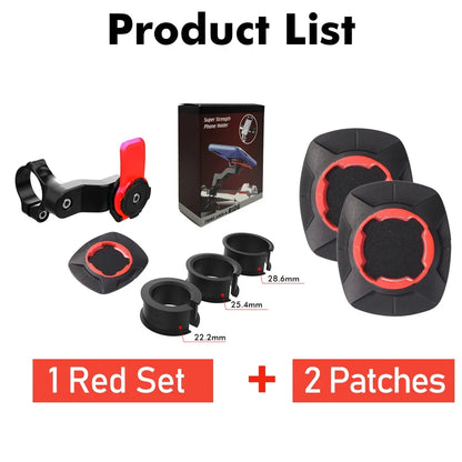 Shunmaii Universal Motorcycle Phone Holder - 360° Rotatable Mount