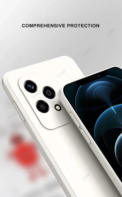 Luxury Dual Layer Silicone Case for Honor 200 Lite 5G