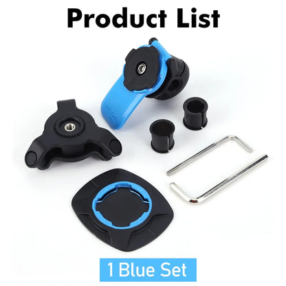 Shunmaii Universal Motorcycle Phone Holder - 360° Rotatable Mount