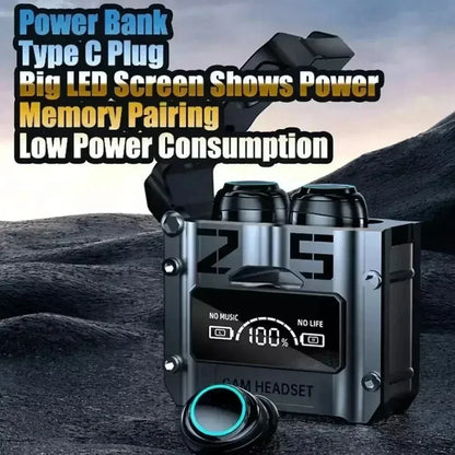 VIKEFON TWS Bluetooth Touch Control Brusreducerande öronsnäckor