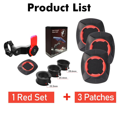 Shunmaii Universal Motorcycle Phone Holder - 360° Rotatable Mount