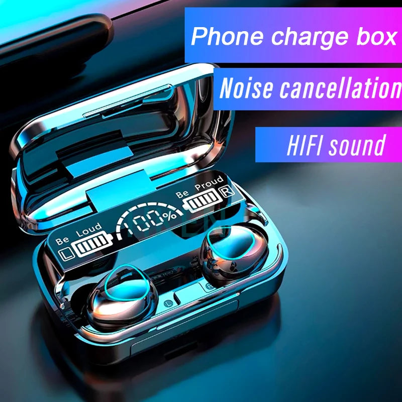 M10 TWS Wireless Bluetooth Headset with Noise Cancelling Mic