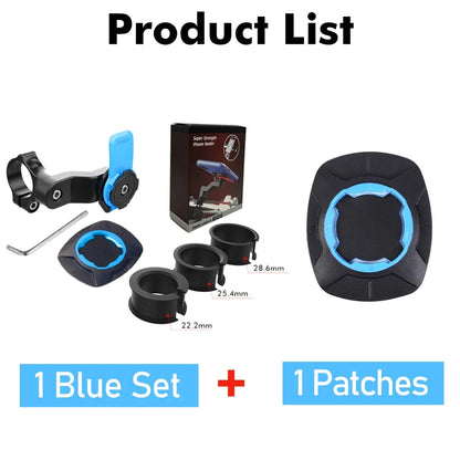 Shunmaii Universal Motorcycle Phone Holder - 360° Rotatable Mount