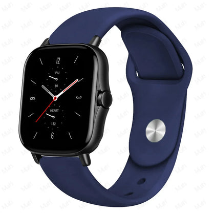 PEO 20mm/22mm silikonklokkerem for Amazfit GTS/GTR - Unisex erstatningsbånd