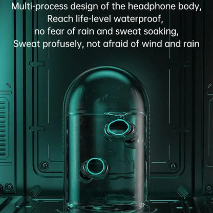 VIKEFON TWS Bluetooth Touch Control Brusreducerande öronsnäckor