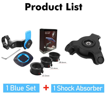 Shunmaii Universal Motorcycle Phone Holder - 360° Rotatable Mount