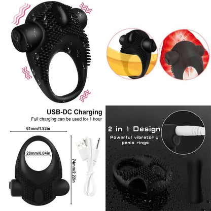 PODN Intimate Silicone Masturbator & Vibrator - Clit Stimulation