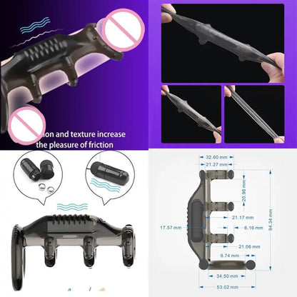 PODN Intimate Silicone Masturbator & Vibrator - Clit Stimulation