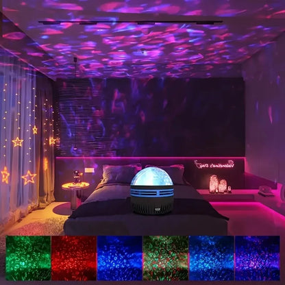 Starry Galaxy Projector Light with Remote Control